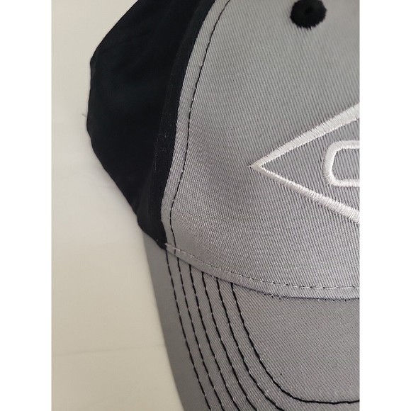 John Deere Dealership Mens Hat Black Gray Strapback Trucker 6-Panel Cap - Picture 4 of 13